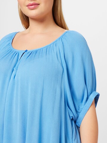 KAFFE CURVE Tunic 'Ami' in Blue