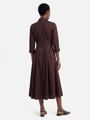Robe-chemise Ambiance en marron
