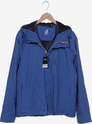 K-Way Jacket & Coat in XL in Blue: front