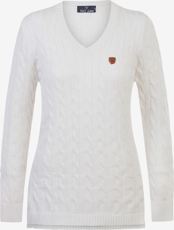 Pullover di Jacey Quinn in bianco: frontale