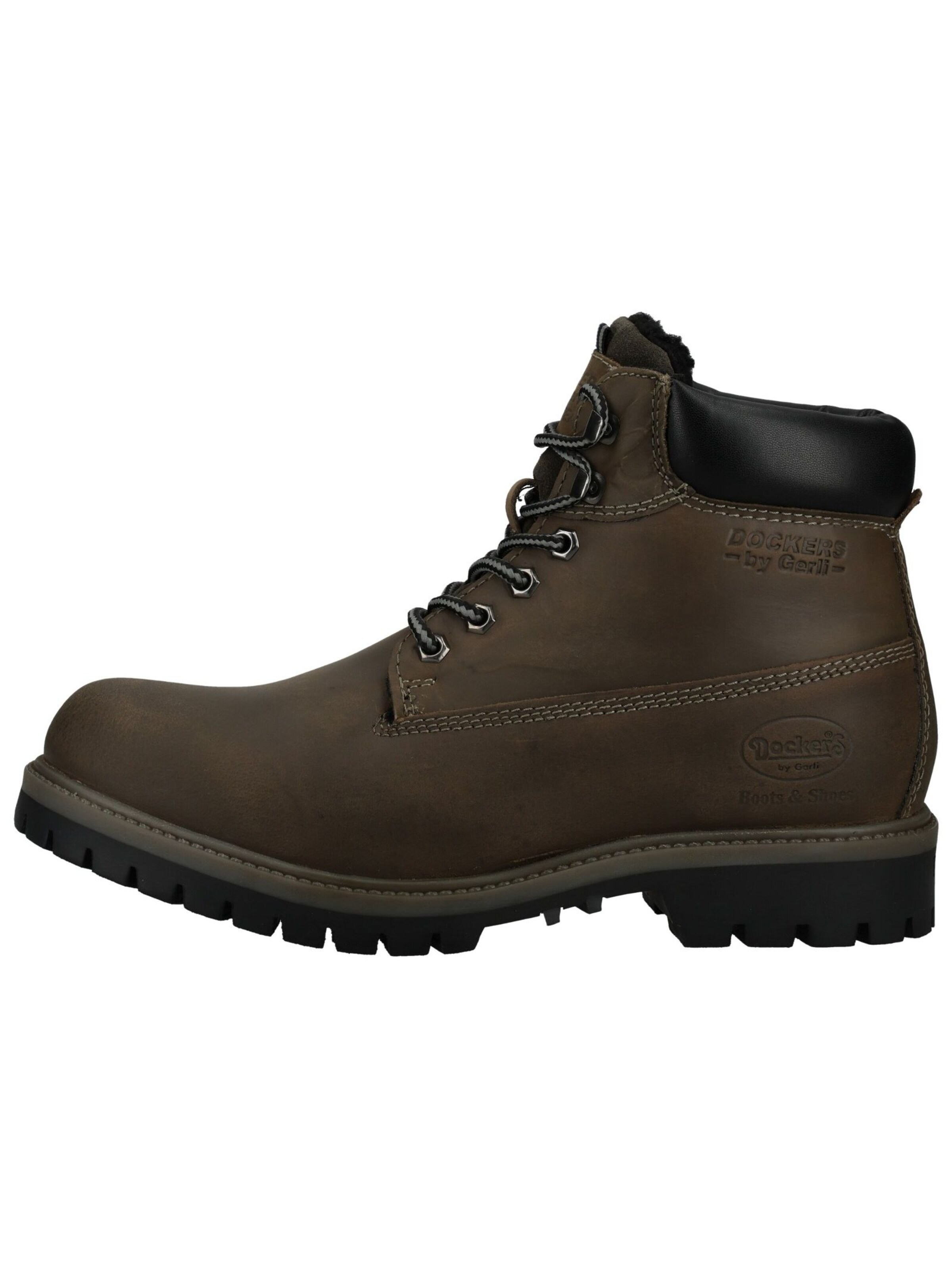 Dockers by Gerli Veterlaarzen in Grijs: zijkant