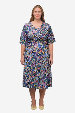 Robe Ulla Popken en bleu : devant