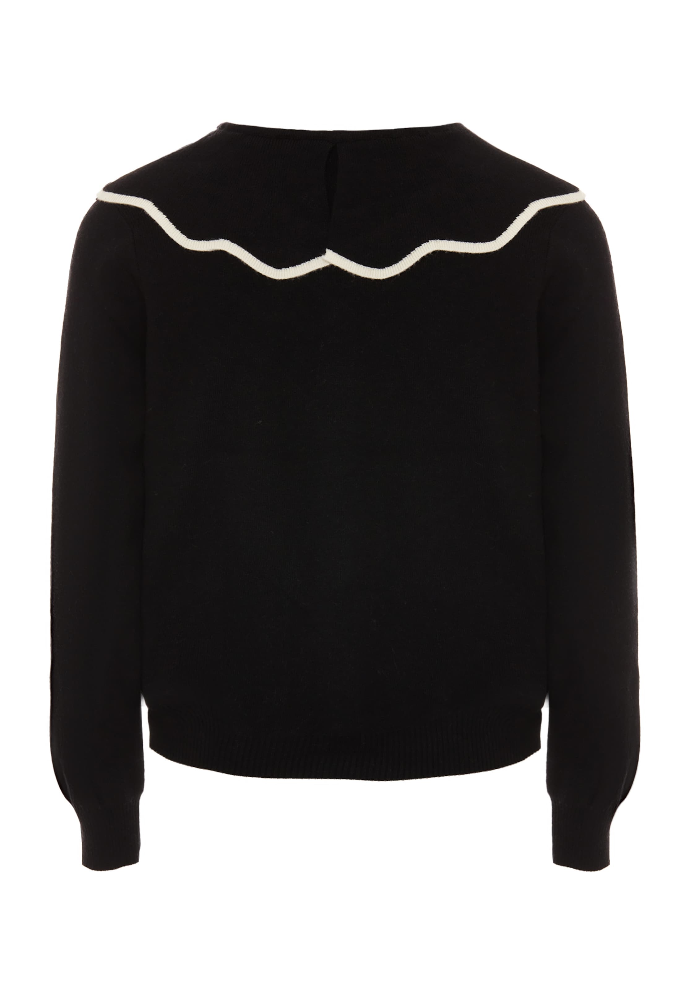 Geacă tricotată de la NAEMI pe negru