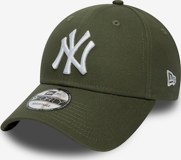 NEW ERA Hat '9FORTY LEAGUE NEYYAN' in Green: front