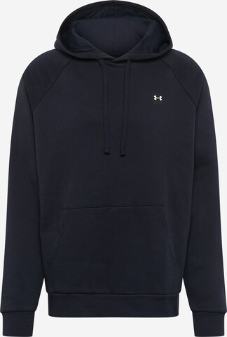 UNDER ARMOUR - Sweatshirt de desporto 'Rival' em preto: frente