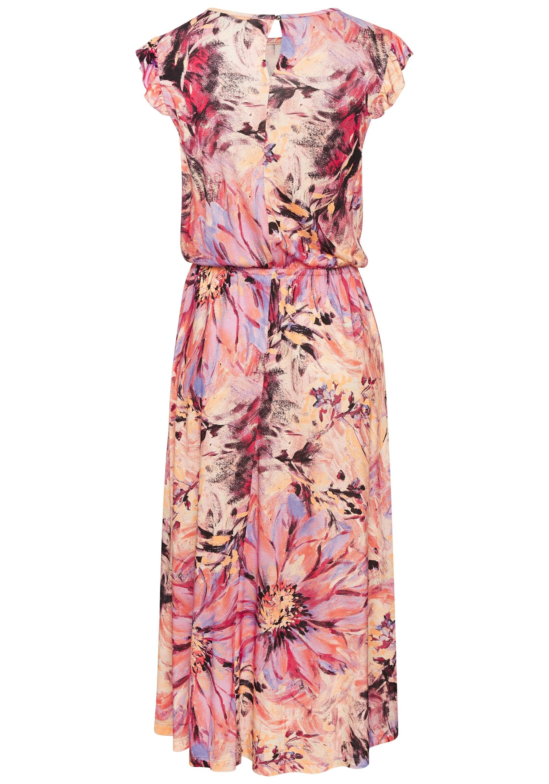 LASCANA Платье в Ярко-розовый