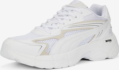 PUMA Baskets basses 'Teveris' en beige / blanc, Vue avec produit