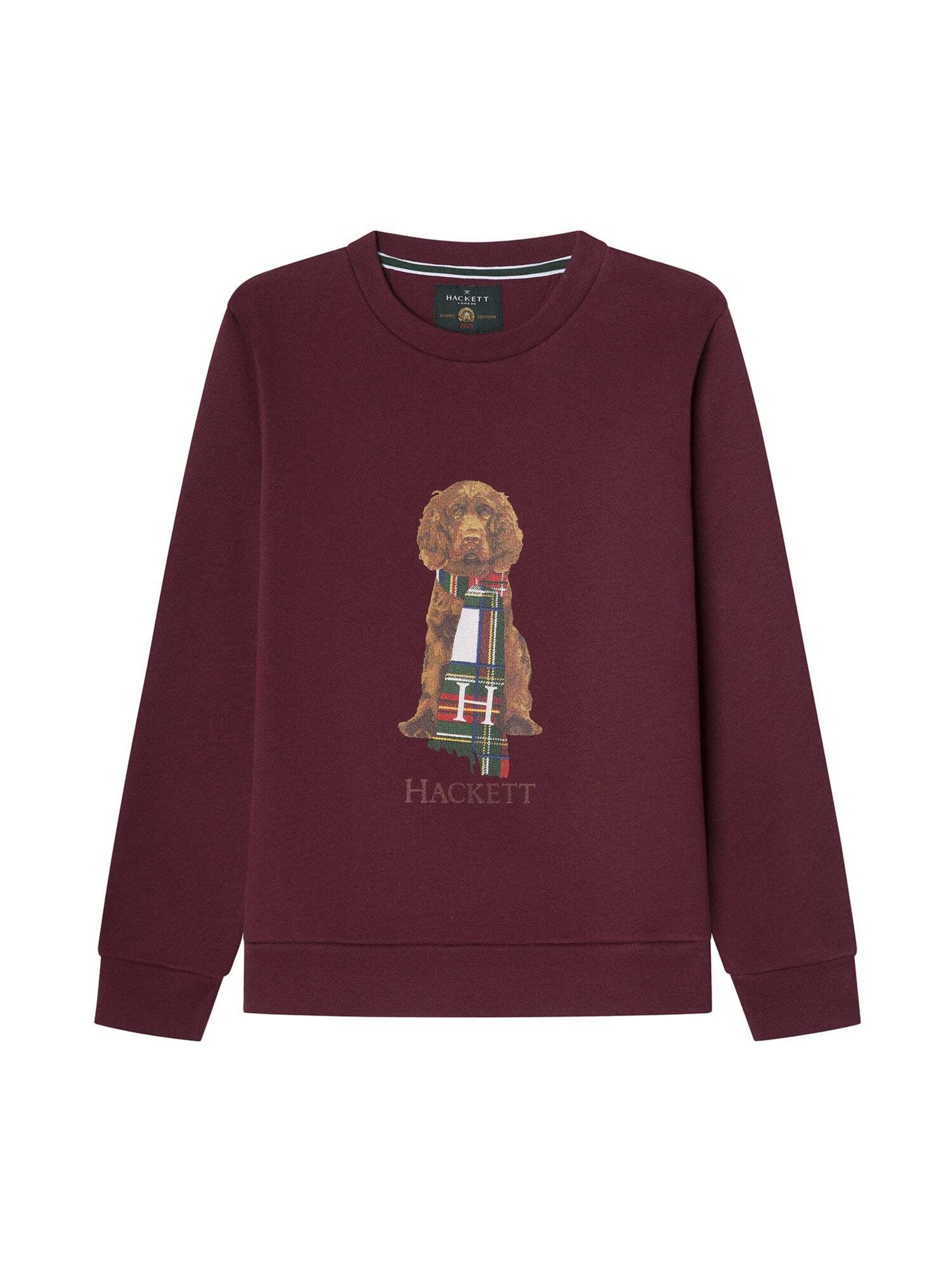 Hackett London Sweatshirt 'Heritage Harry' in Red: front