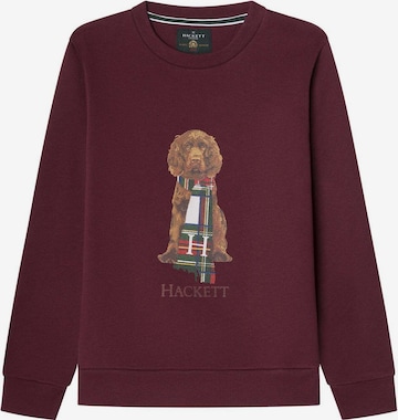 Hackett London Sweatshirt 'Heritage Harry' in Rot: Vorderseite