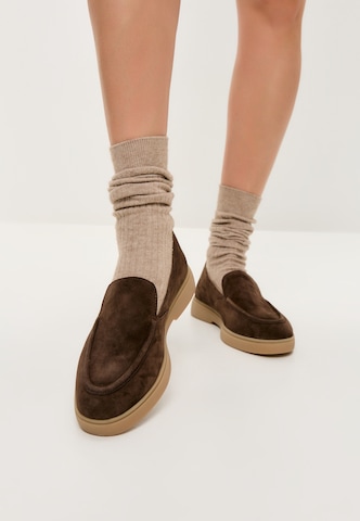 CESARE GASPARI Slipper in Braun