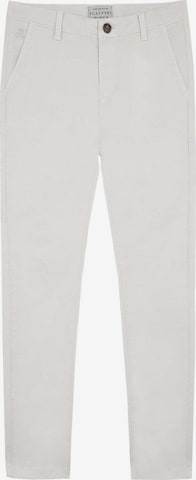 Scalpers Slimfit Kalhoty – šedá: přední strana