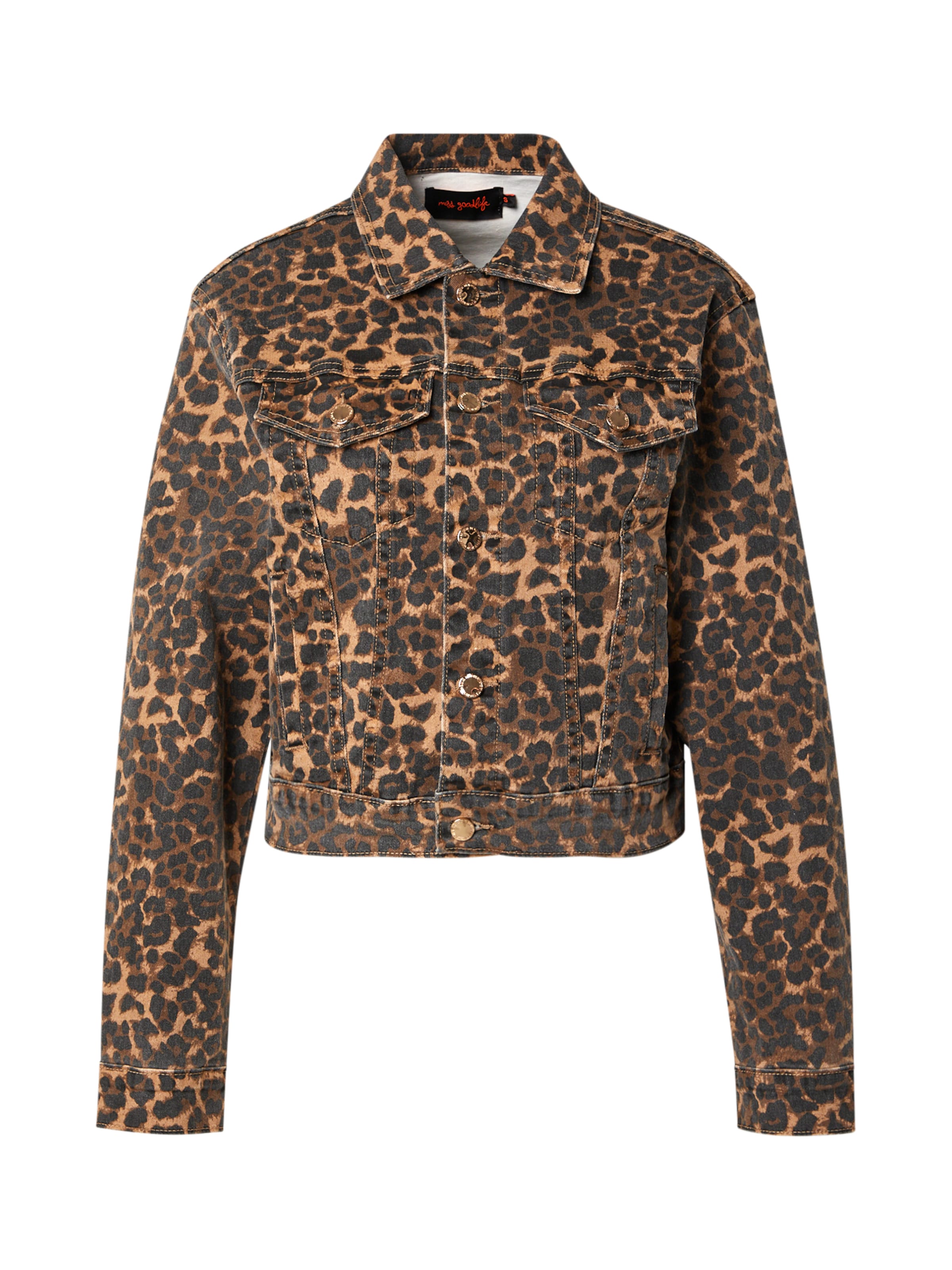 Veste mi-saison miss goodlife en marron : devant