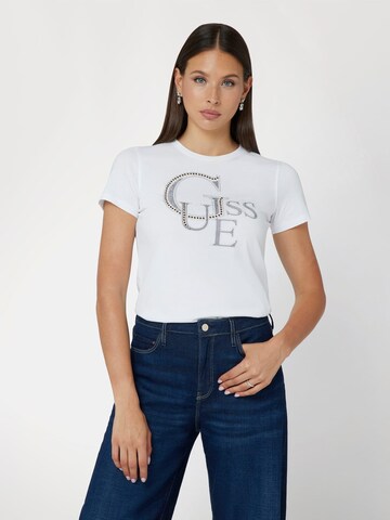 GUESS T-Shirt in Weiß: Vorderseite