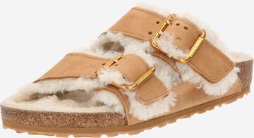 BIRKENSTOCK Huisschoen in Bruin: voorkant