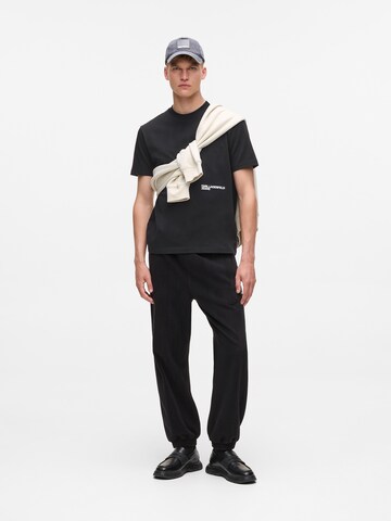 KARL LAGERFELD JEANS Μπλουζάκι σε μαύρο