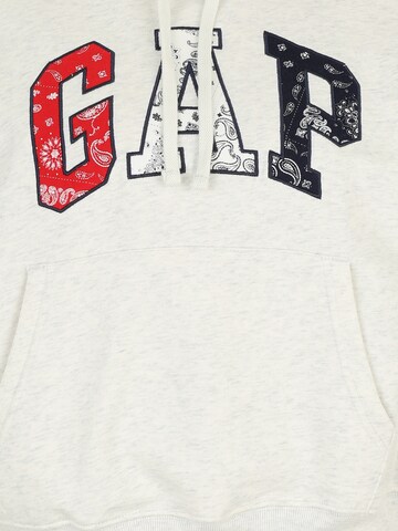 Gap Petite Sweatshirt 'HERITAGE' in Beige