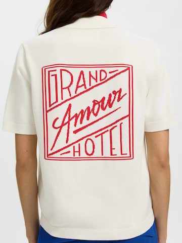 SELECTED - Cárdigan 'SLFAMOUR' en blanco