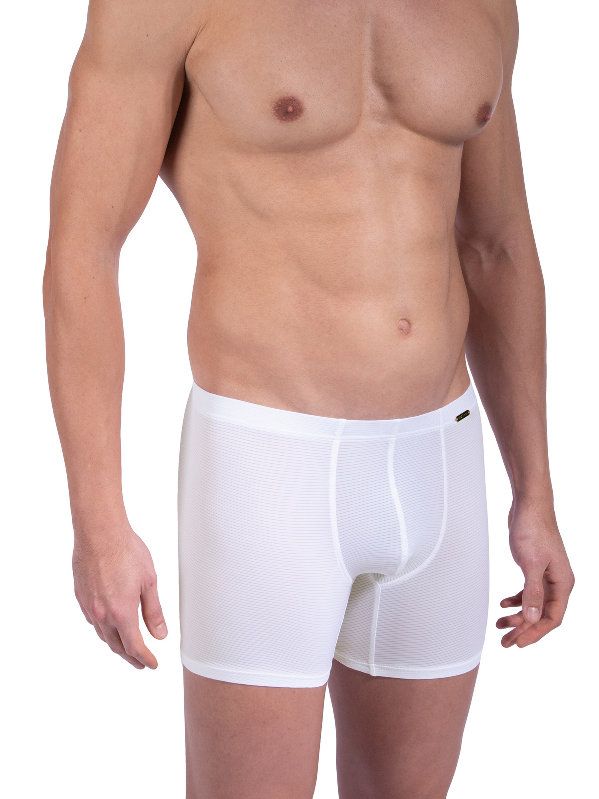 Boxers ' RED1201 Boxerpants ' Olaf Benz en blanc : devant