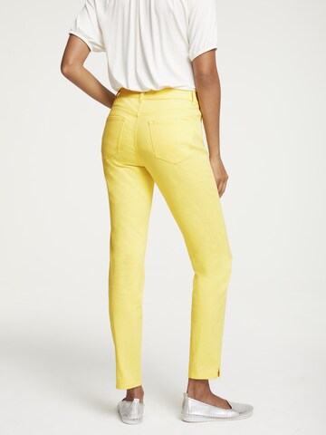 Regular Pantalon heine en jaune