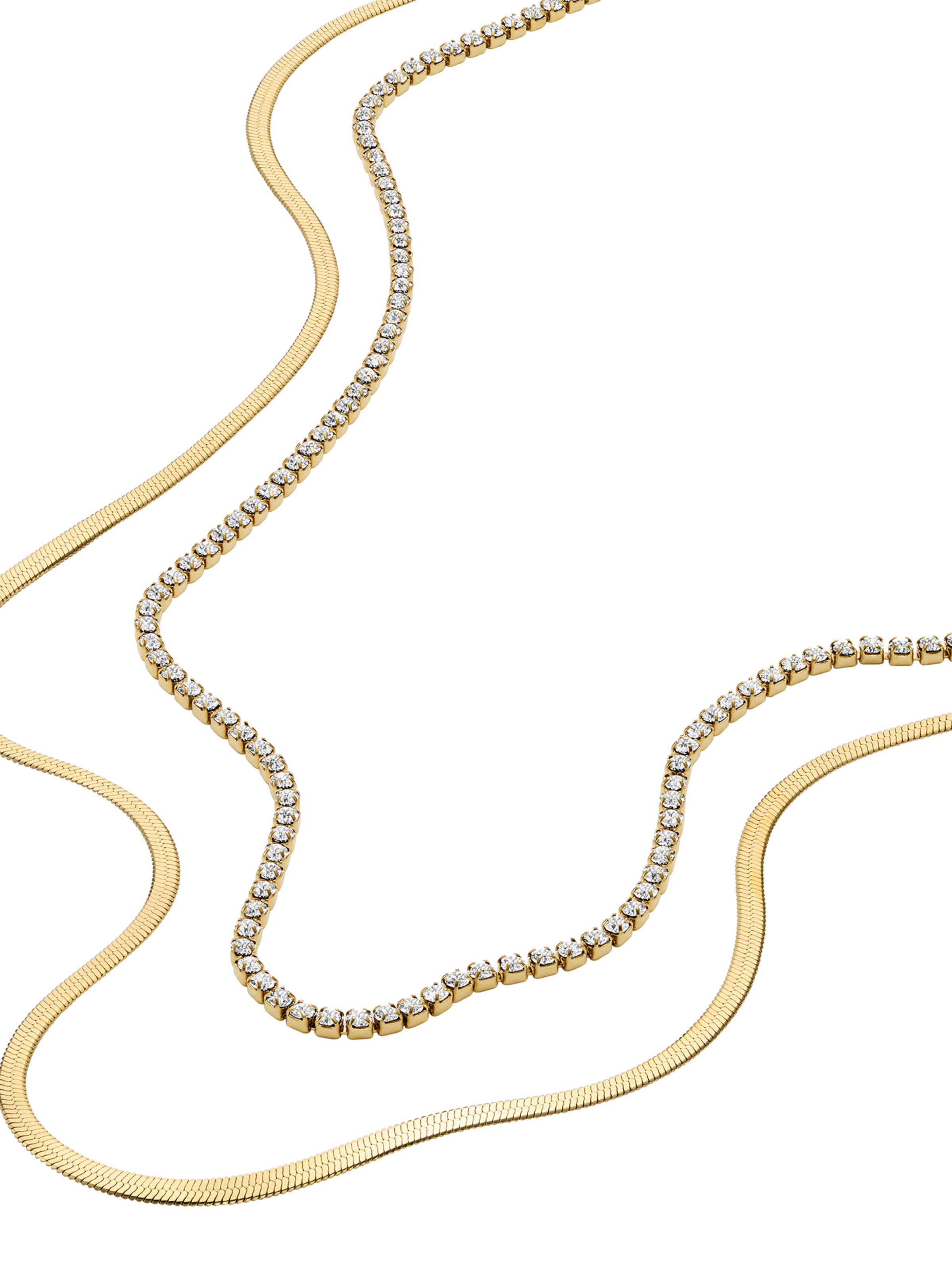 Collana 'Ellis' di FOSSIL in oro