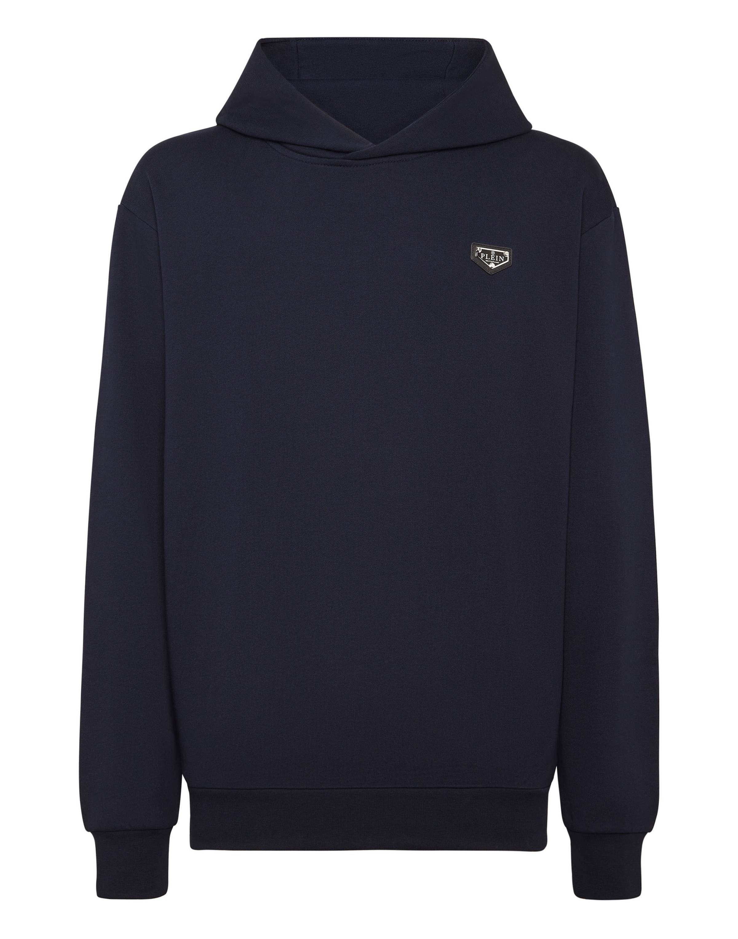 Felpa di Philipp Plein in blu: frontale