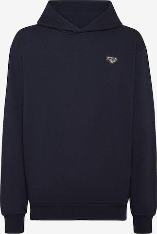 Felpa di Philipp Plein in blu: frontale