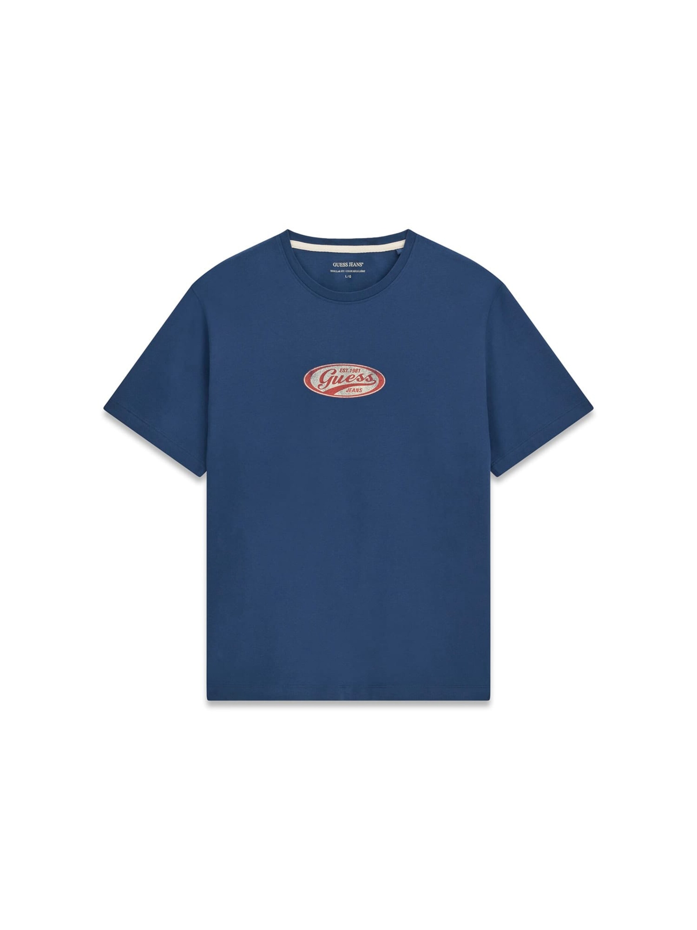 GUESS T-Shirt in Blau: Vorderseite