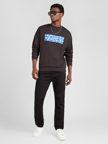 Sweat-shirt 'Naylos' HUGO Blue en noir