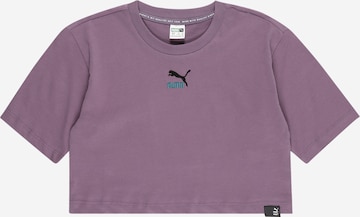purpurinė PUMA Marškinėliai: priekis