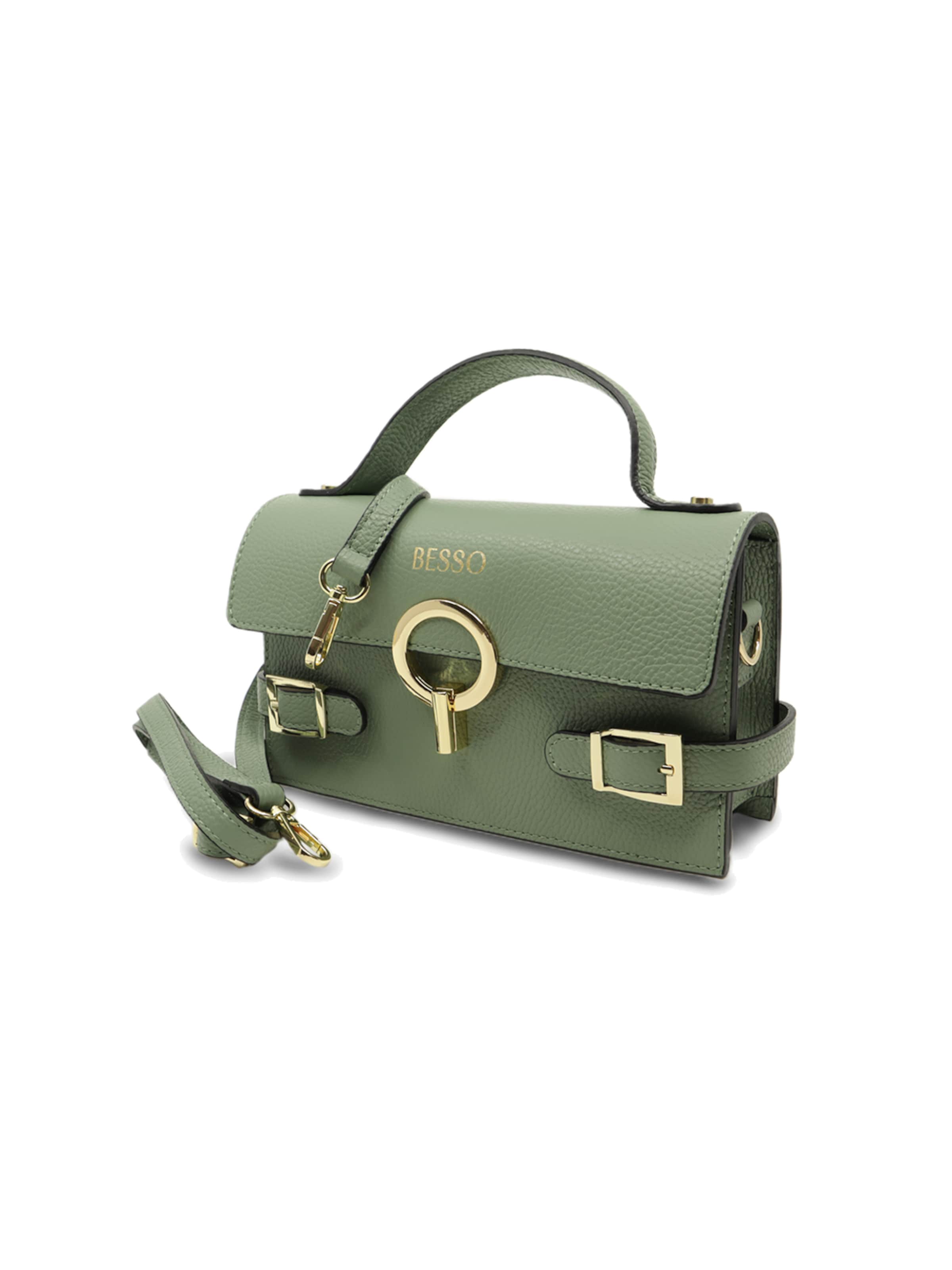 BESSO Handtas 'Splendore Chic' in Groen