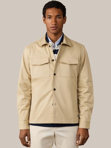 Hackett London Between-Season Jacket 'Heritage' in Beige: front