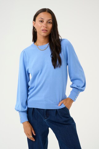 Kaffe Sweater 'Lizza' in Blue: front