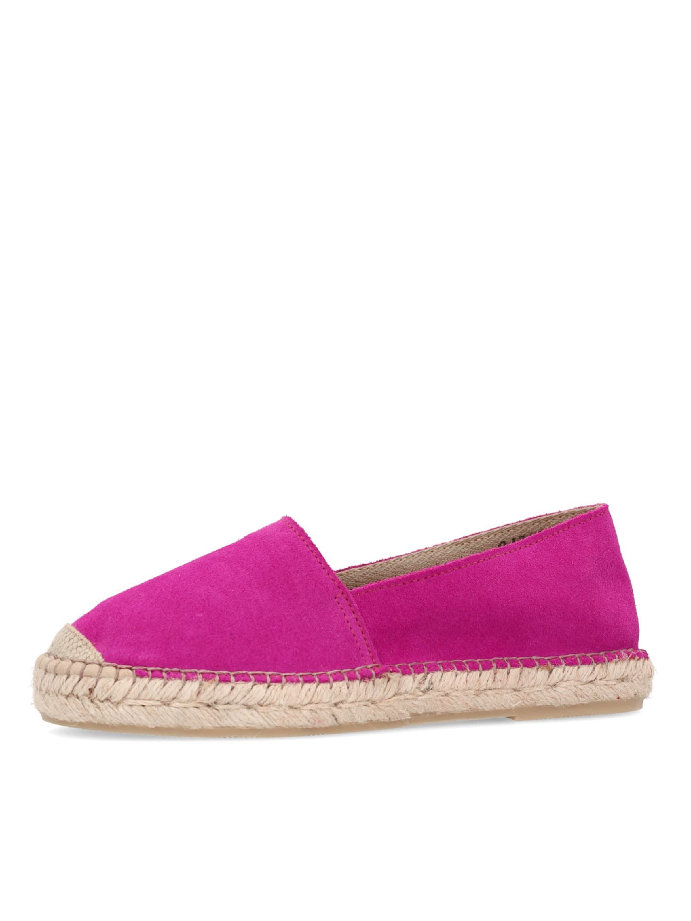 MANFIELD Espadrilles in Pink: front