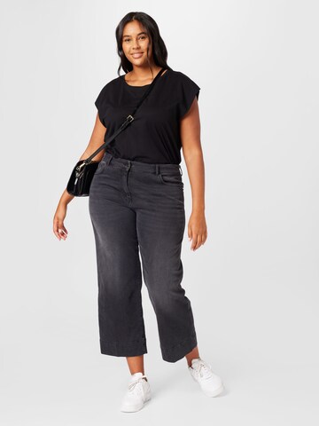 Persona by Marina Rinaldi Wide Leg Jeans 'ILONA' in Schwarz