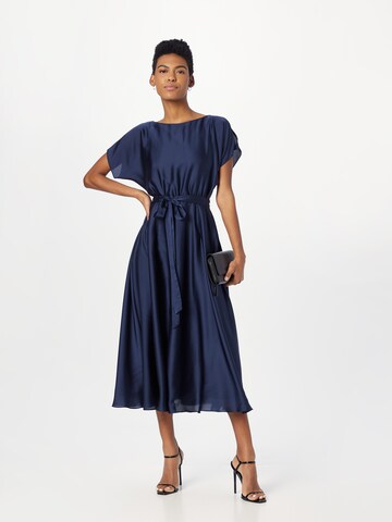 Robe de cocktail SWING en bleu