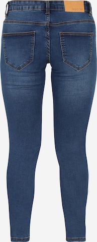Noisy May Petite Skinny Jeans 'ALLIE' in Blauw
