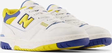 Baskets basses '550' new balance en jaune