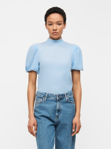 PIECES Bluse 'PCBETTY' in Blau: Vorderseite