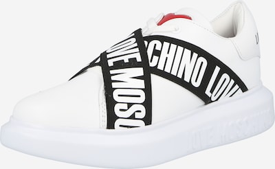 Love Moschino Zapatillas deportivas bajas en negro / blanco, Vista del producto