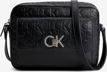 Calvin KleinTorba preko ramena 'Camera' - crna boja: prednji dio