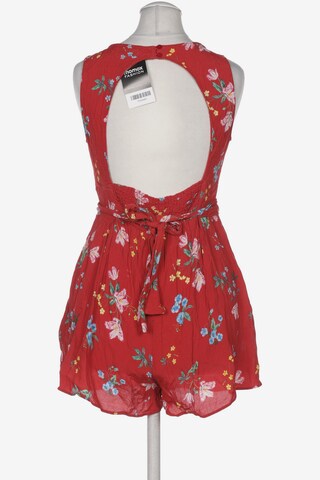 HOLLISTER Overall oder Jumpsuit S in Rot