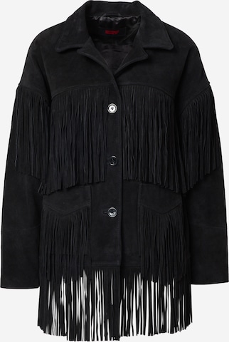 Misspap Between-season jacket in Black: front