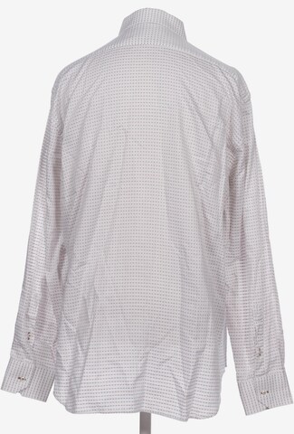 Trussardi Button Up Shirt in XL in White