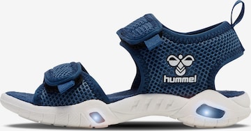 Hummel Sandals & Slippers in Blue: front