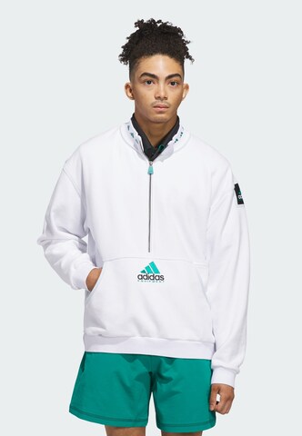 Sweat de sport 'Equipment' ADIDAS PERFORMANCE en blanc : devant