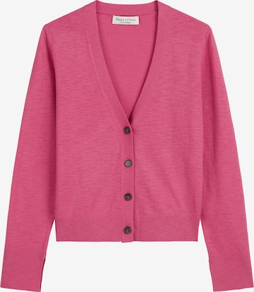 Marc O'Polo Strickjacke in Pink: Vorderseite
