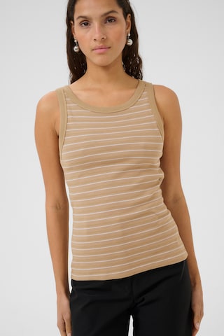 Haut KAREN BY SIMONSEN en beige : devant
