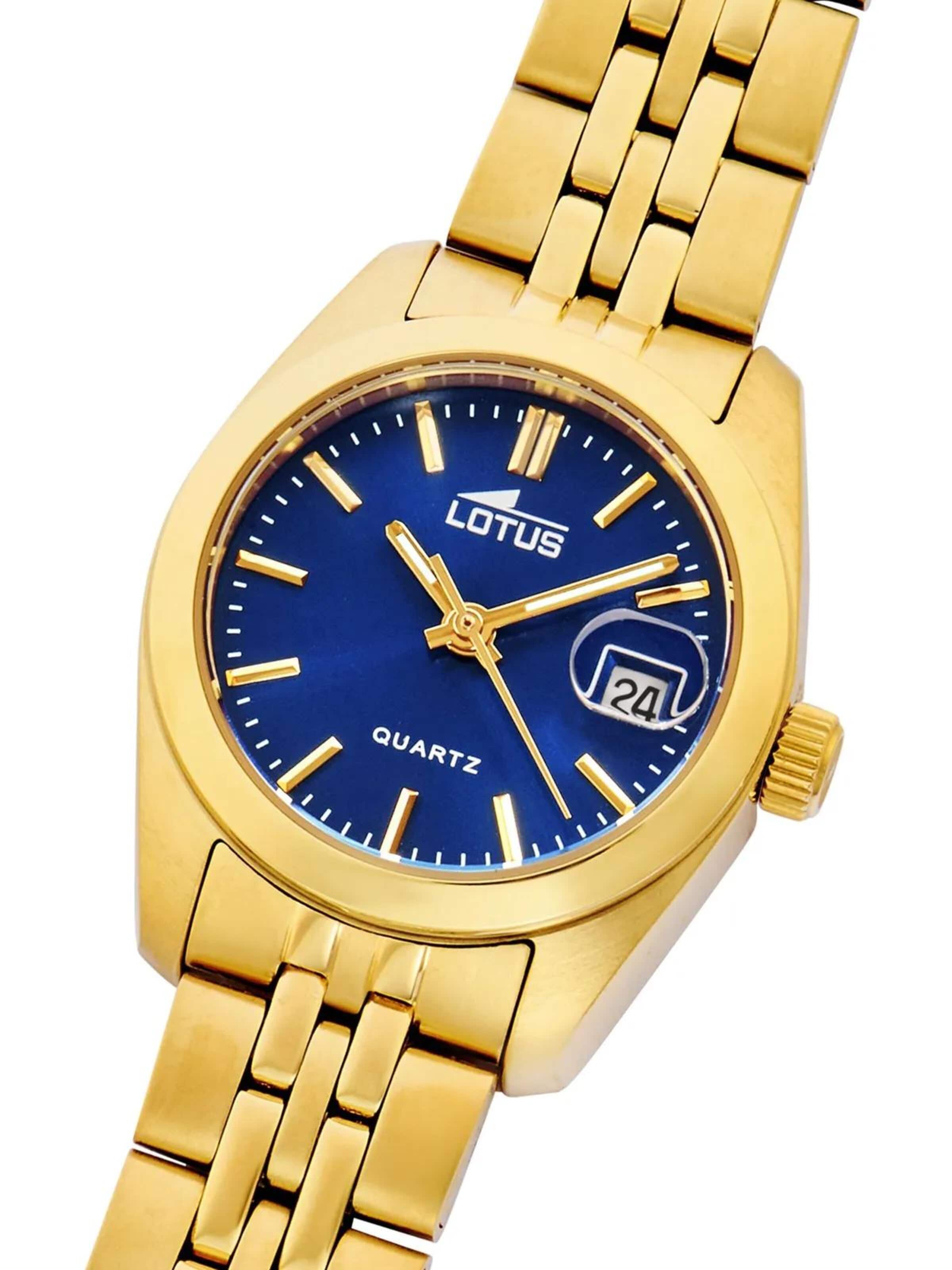Montre à affichage analogique 'Lotus - Watch Freedom - Quartz watch movement - Watch case width: 26 mm' Lotus en bleu