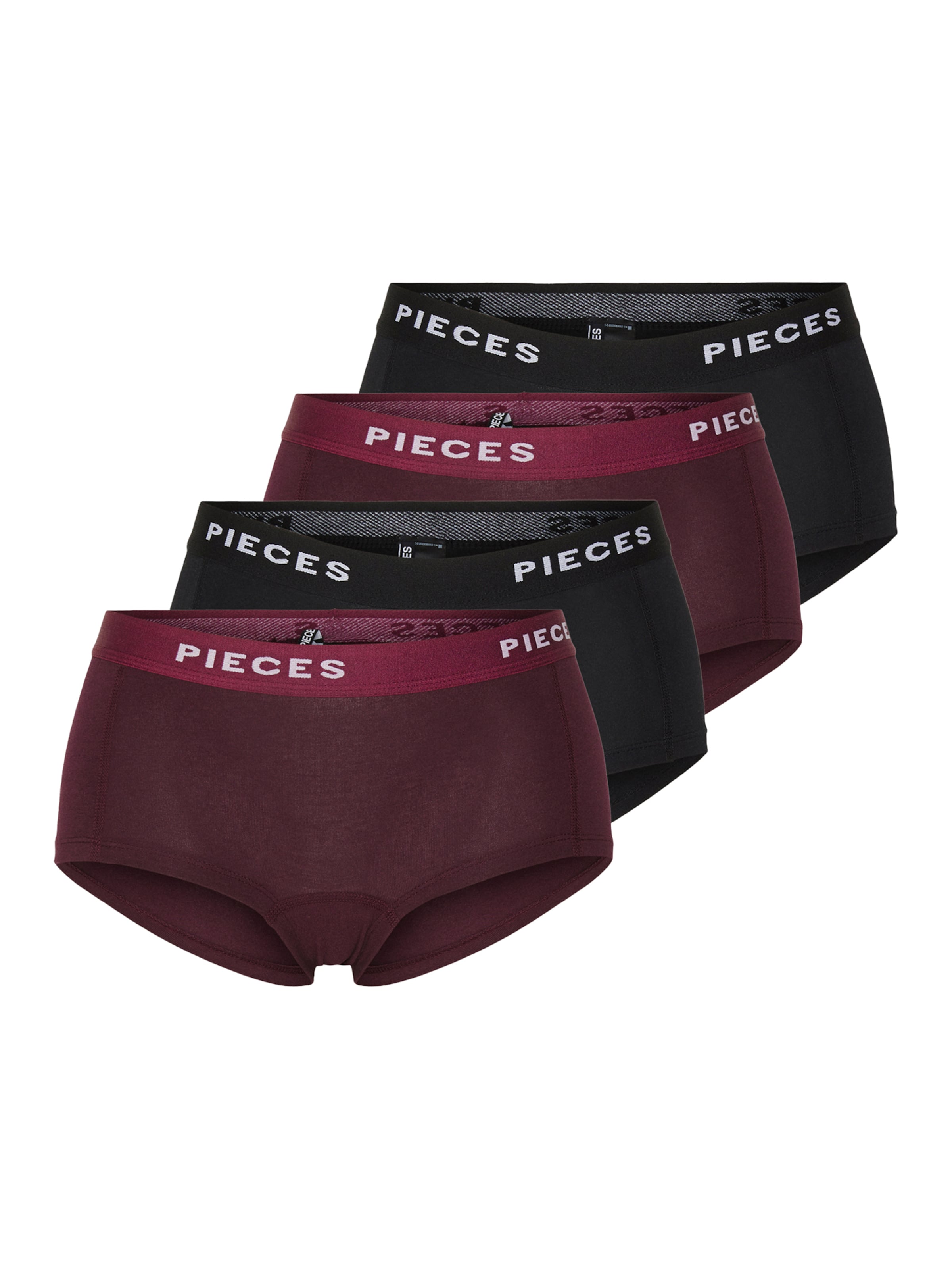 PIECES Broekje in Lila: voorkant