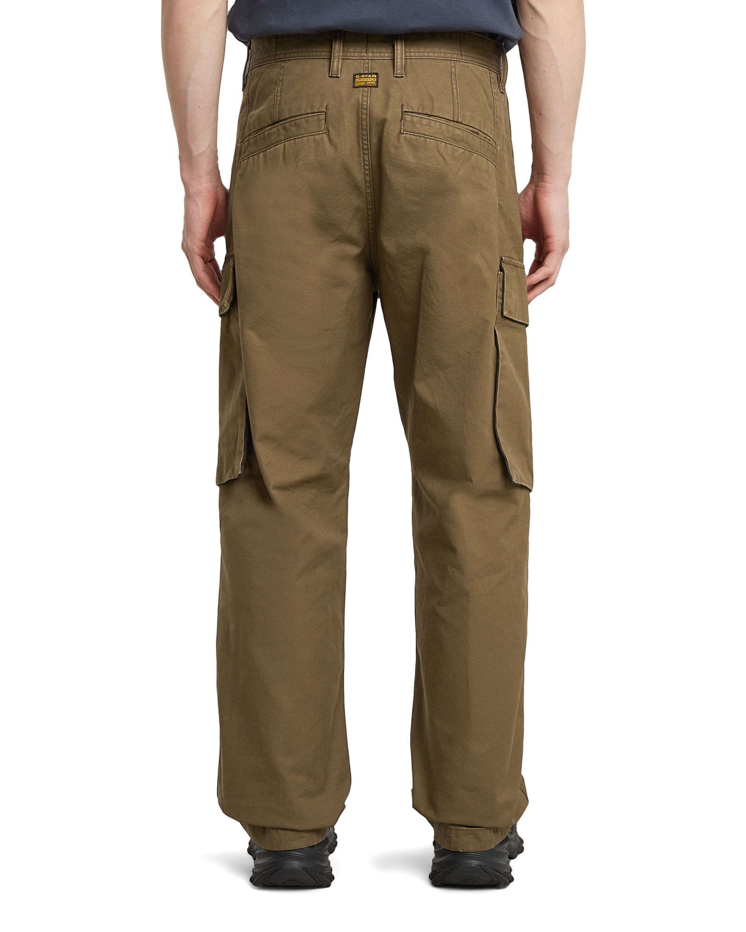 G-STAR Wide Leg Hose in Braun